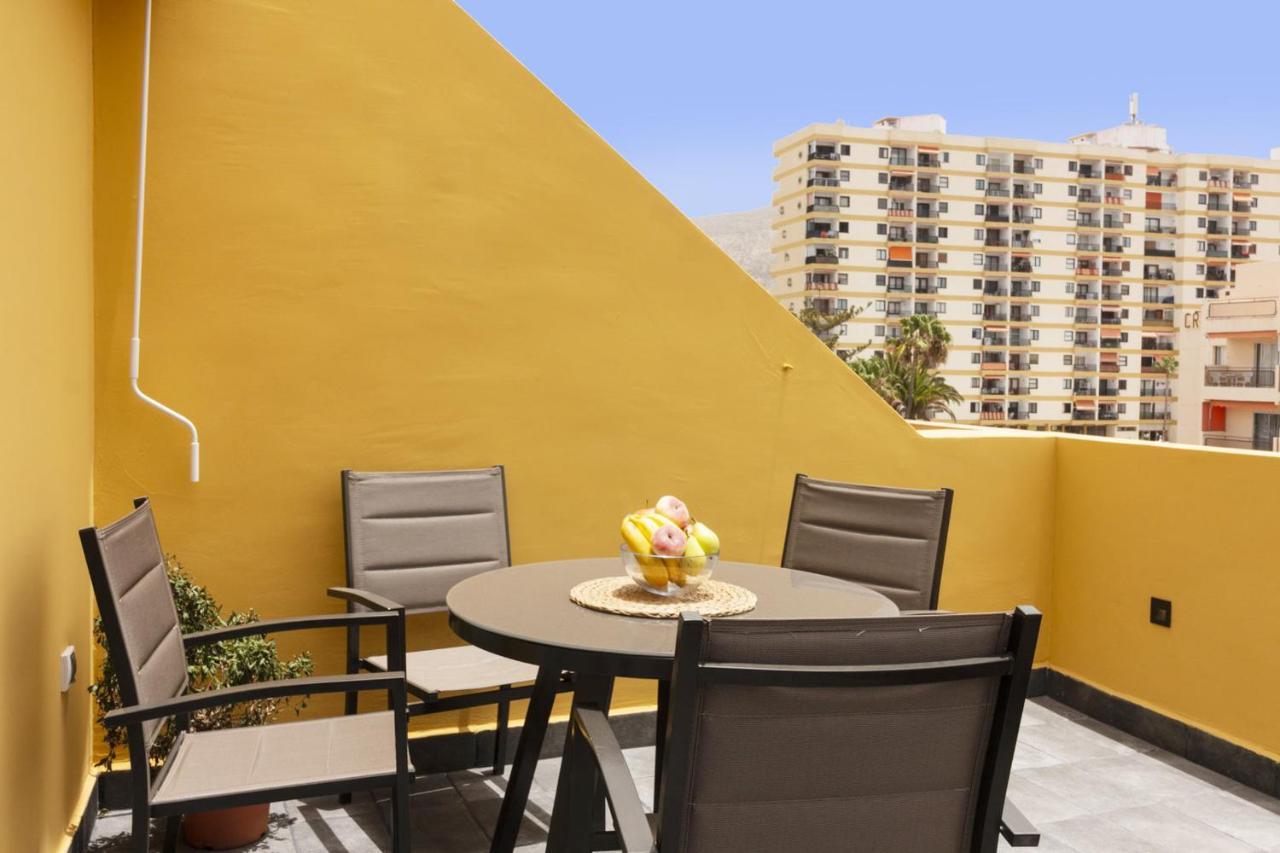 Homeforguest Atico Cecilia Con Vistas Al Mar En Los Cristianos Los Cristianos  Exterior foto